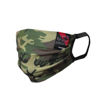 Schutzmaske Camo aus Stoff - made in EU